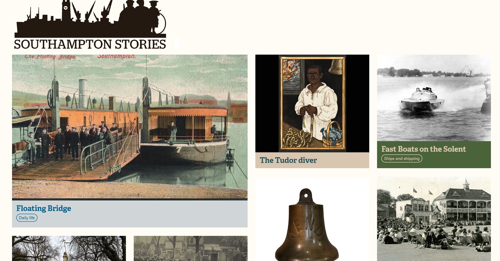 Snippet of Southampton Stories